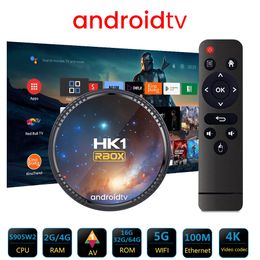 HK1 RBOX W2T TV Box Android 11.0 Amlogic S905W2 2G / 16G 4G / 32G 64G 2.4G 5G DUAL WIFI H.265 4K UHD YouTube Smart Media Player Media