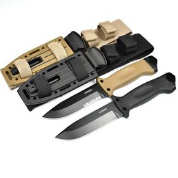 HK290 OUTDOOOR Super Sharp Fixed Blade Knives Pocket High Dhury Hurting Hunting Fishing Couteau
