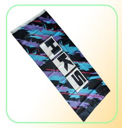 HKS -vlag 35ft 90cm150cm Polyester vlagbanner Decoratie Flying Home Garden vlag Feestelijke geschenken 1046542