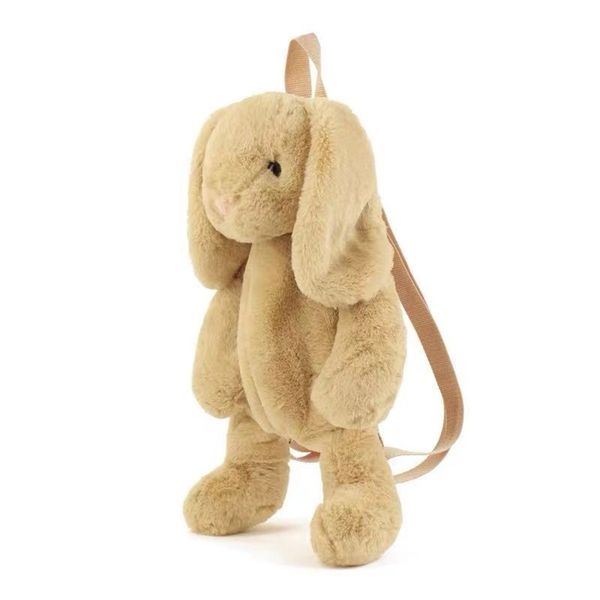 HKSNG Kawaii Japonais Blanc Lapin Sac À Dos École Sac À Bandoulière En Peluche Jouet Enfants Enfants Filles Petite Amie Étudiant Cadeaux D'anniversaire 220819