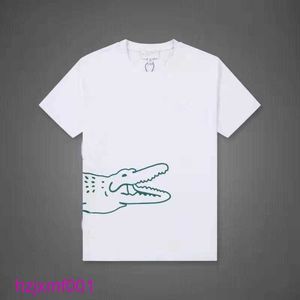 Hl4t T-shirts pour hommes Designer Mens Polo Shirt Animal Print t Hommes Femmes Couleur Unie À Manches Courtes Business Top Broderie T-shirts Surdimensionnés