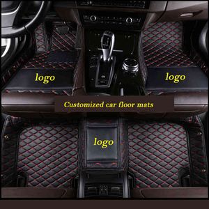 HLFNTF Tapis de sol de voiture personnalisés pour Mitsubishi Tous les modèles pajero grandis outlander galant Lancer-ex ASX lancer avec tapis de voiture W220328