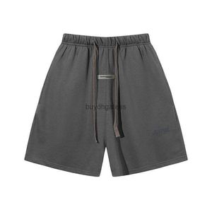 Hlhl High Street Shorts voor heren en dames Modeontwerper Essentialshorts Massaal Reflecterend borduurwerk Siliconen Letters Trekkoord 5-punts Unisex Losse stijl