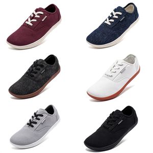 Hobby Bear Zapatos para Hombre Zapatos Deportivos de otoño Tela Superior Transpirable Zapatos versátiles Zapatos para Caminar de Comercio Exterior de Moda Zapatos Casuales algodón 45