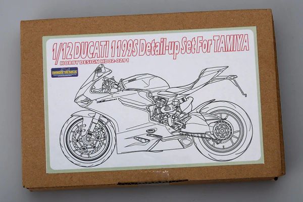 Hobby Design HD02-0291 1/12 Ducati 1199 Panigale s Detalle-Up para T Made Arts para adultos profesionales