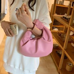 Hobo 2024 Mujeres bolsos de hombro pequeños Bolsos de fiesta Schutch Satchel Ladies PU Leather Messenger Fashion Crossbody