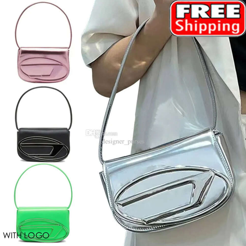 Hobo Bag 1DR Designer Mirrored Leather Purse Women Evening Handbag Nappa Crossbody Bags DesignerPurses016 S