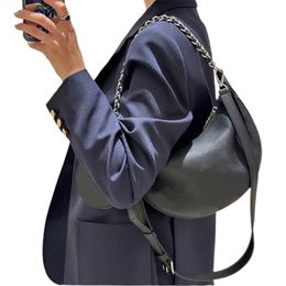 Hobo Bag Designer kalfsleer Halve maantas 1: 1 spiegel massa dame onderarm zak 26 cm lange verstelbare schouderband schoudertas met doos LL256