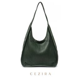 Hobo cezira 2020 Fashion Pu Leather Sac à bandoulière pour femmes Design de marque Hobo Hobo Casual Daily Femme Vegan Le cuir à main en cuir HKD230817