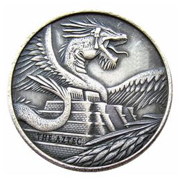 Hobo Coins USA Morgan Dollar Dragon Argent Plaqué Copie Pièces En Métal Artisanat Cadeaux Spéciaux #0189