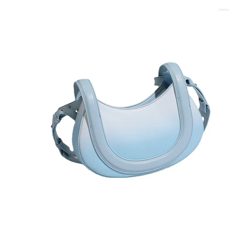 Закаленная женская сумка Hobo с невозможным дизайном и универсальной текстурой, ручная сумка через плечо для телефона, 2024 г.