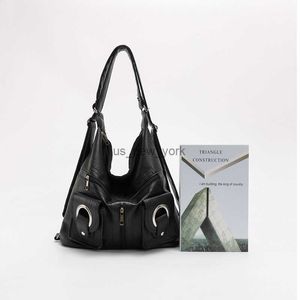Hobo Women's Bag 2023 New Fashion Leisure Travel Sac à dos Sac fourre-tout de grande capacité Sac à bandoulière Single Crossbody HKD230817