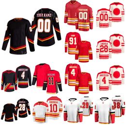 IJshockey 88 Andrew Mangiapane Jersey 28 Elias Lindholm 91 Nazem Kadri 11 Mikael Backlund 10 Jonathan Huberdeau 4 Rasmus Andersson 29 Dillon Dube Heritage Classic