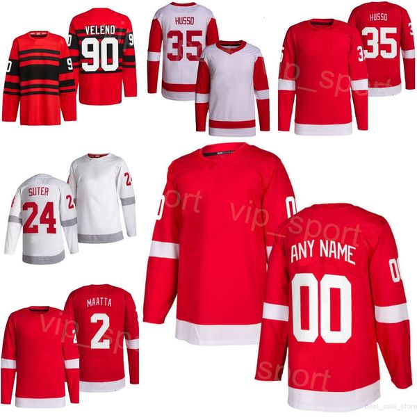 Hockey Axel Sandin Pellika Jerseys 24 Pius Suter 2 Olli Maatta 35 Ville Husso 39 Alex Nedeljkovic 90 Joe Veleno 8 Ben Chiarot 96 Jake Walman Kids Man Lady Stadium Series