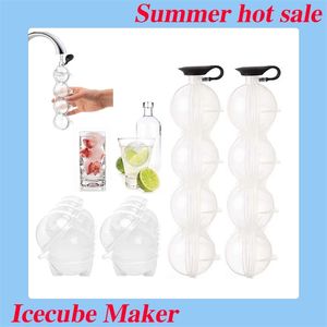 Hockeybox Molds Sphere Round Ball Cube Makers Bar Party Keuken Whisky Cocktail Diy Cream Molds Ice Mold 220611