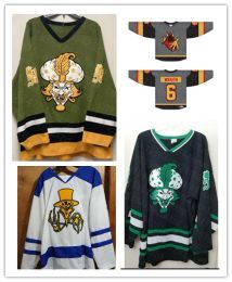 Hockey personnalisé Nouveau ICP Insane Clown Posse Yum Flytrap Great Milenko Ringmaster Riddle Box Numéro de broderie et nom de hockey Jersey