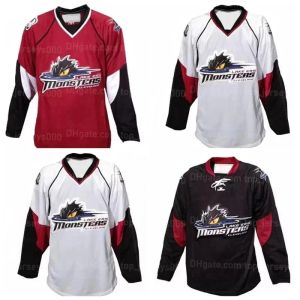 Hockey personnalisé rétro Cleveland Lake Erie Monsters maillot de hockey cousu taille XXS-6XL n'importe quel nom et numéro maillots de qualité supérieure