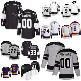 Hockeyshirt Los Arthur Kaliyev Angeles Vladislav Gavrikov Trevor Lewis Drew Doughty Quinton Byfield Matt Roy Andreas Englund Alex Laferriere Kings Bjornfot 5923