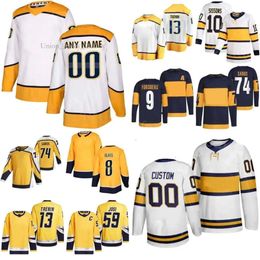 Maillot de hockey Nasville Tom My Novak Filip Forsberg Gustav Nyquist Ryan O'reilly Kiefer Serwood Tyson Barrie Colton Sissons Juuso Parssinen Predators Cole 8181