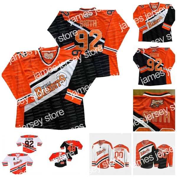 Chandails de hockey 2021 NLL Buffalo Bandits Jersey 92 Dhane Smith Tehoka Nanticoke Chase Fraser Josh Byrne Connor Fields Matt Vinc Steve Priolo Chris Cloutier