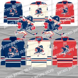 Maillots de hockey 2023-22 Milwaukee Admirals Fauxback AHL Jersey Trevor Smith Matt Donovan Mike Tomlak Conacher Premier Mark Dekanich Beck Prem