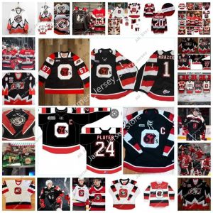 Jerseys de hockey Hombres Mujeres Juveniles Jóvenes de Ottawa'''Senators'67 Jersey de hockey cosido 19 Jack Beck 10 Cam Tolnai 20 Luca Pinelli 17 Brady Stonehouse 2