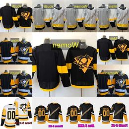Camisetas de hockey Pittsburgh''pingüinos 71 Evgeni Malkin 87 Sidney Crosby 81 Phil Kessel 61