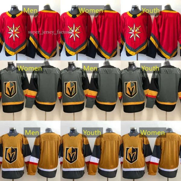 Maillots de hockey Vegas''golden''knights personnalisés 75 Ryan Reaves 81 Jonathan Marchessault 18 James Neal 88 Nate Schmidt 9 Jack Eichel Hommes Femmes 7033 7662