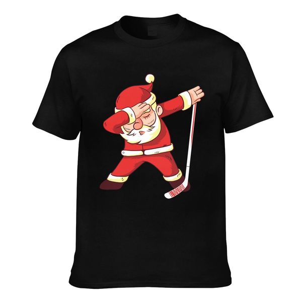 Camisetas de hockey jugador de reproductor de hockey santa navidad