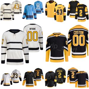 Hockey Stadium Series 52 Mark Friedman Jersey Braden Yager 35 Tristan Jarry 28 Marcus Pettersson 43 Danton Heinen 73 Pierre-Olivier Joseph 2 Chad Ruhwedel Enfants Homme