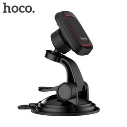 HOCO voiture support de téléphone magnétique tableau de bord pare-brise 360 Rotation support de téléphone de voiture pour iphone X Samsung oneplus 6 huawei p20 lit