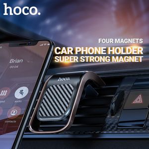 Soporte magnético hoco para teléfono de coche, GPS, teléfono inteligente, clip de salida de aire para iPhone 12 Pro 8 Huawei Xiaomi Samsung