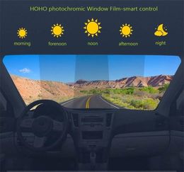 HOHOFILM 4575VLT Venster Tint Smart Pochromic Film Window Film Warmteproef Solar Tint 152cmx50cm 2103173504788