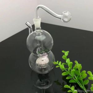 Palan le narguilé muet de noyau de sable, bongs en verre en gros conduites d'eau d'huile tuyaux en verre plates-formes pétrolières fumer, livraison gratuite