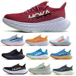 Hoka Carbon x 3 2 Zapatillas para correr Hombres Mujeres Hokas X3 X2 Radiant Yellow Foam Runner Run 2023 Hombre Mujer Tenis Trainer Sneaker Tamaño 36 - 46