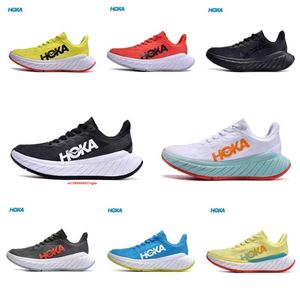HOKA Carbon X2 hommes femmes chaussures de course sur route unisexe maille respirant Jogging baskets légères chaussures de Tennis décontractées