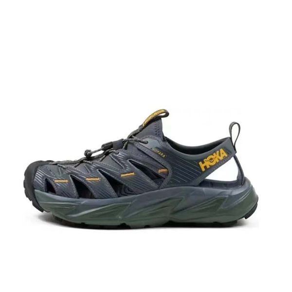 Hoka mousse coureurs chaussures pantoufles de créateur Oxford jaune sable noir chaussures d'alpinisme plage course baskets talon plat