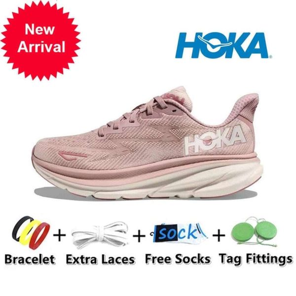 Hokah Hokahs One Bondi Clifton 8 Chaussures de course pour hommes Femmes Carbon X 2 3 Triple blanc noir Jaune Peach Whip Mens Trainers Womens Sports Sneakers Platform Shoe