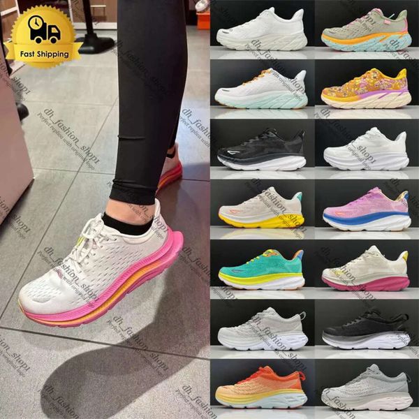 Hokah Shoe Ship Free Running Shoes Hokaho Woman Shoe One One Bonddi 8 Kawana Mens Designer Shoes Hoka Chaussures Athletic Road Shock Absorbing Sneakers Hokas Hokka Shoes 406