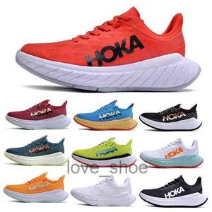 Hokas Chaussures de course Carbon x 3 2 Hoka X3 X2 Festival Fuchsia Foam Runner Run Homme Femme Tennis Trainer Sneaker Taille 5.5 - 12
