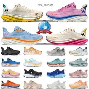 Hokashoes Running Shoes Hokashoes Mens Clifton 9 8 Bondi Amarillo Pear Cornal Free People algas marinas Triple Purple diseñador 36-45