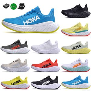 Hokka One Challenger ATR 6 Mens hardloopschoenen Hokkas Sneaker Triple Black White Atlantis Blue Radiant Yellow Orange Bred Navy Men Women Trainers Sports sneakers