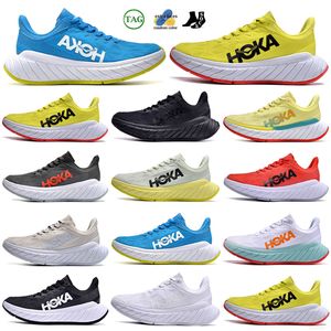 Hokka One One Bondi 8 2024 Running Hokkas Shoes Plataforma para mujer Sneakers Clifton 9 Hombres Mujeres Blakc White Harbor Mensas Trainers Runnners