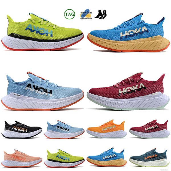 Envío gratis Hokka One Running Shoe's Clifton 9 8 X2 Cloud Blue Summer Song Cyclamen Men Women Outdoor Sports Trainers Sneaker's 36-46