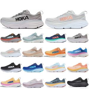 Hokka oone boondi 8 Running Hokkas Shoes Womens Platform Sneakers for Men Women Blakc White Harbor Mens Women Trainers Runnners Big Size 36-48