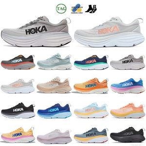 hokka oone oone Boondi 8 Cliftoon 8 9 sneakers hokkas Running Sneakers Carboon x2 Kawana absorbeur les chocs nuage blanc Sport plateforme de course sneakers