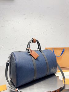 Holdalls Designer Duffle Duffel Bag Lage Weekend Travel Bags Men Women Lages Travels High 5A Kwaliteit M21377 Modestijl 50 cm