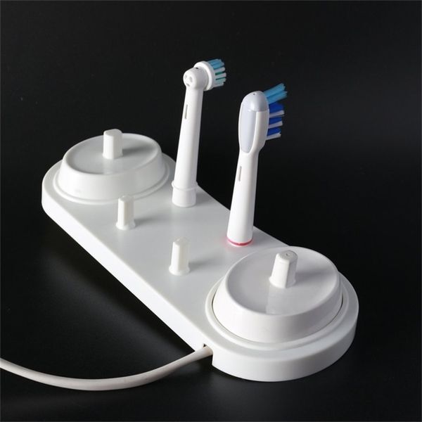 Support de support pour Oral B brosse à dents électrique salle de bain Stander Base Support têtes de brosse à dents avec trou de chargeur 211222