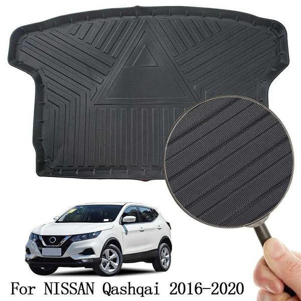 Support de coffre de voiture, doublure de coffre arrière, couverture de tapis de coffre adaptée à Nissan Qashqai 2020