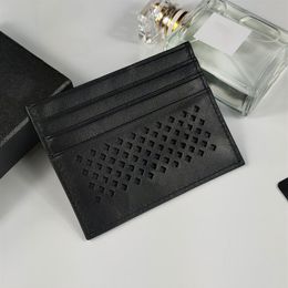 Holder Money Clip -portemonnee voor creditcards Mens Leather Echte kwaliteit met kaart herenbeurs De fabriek hele291Q